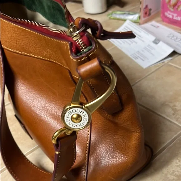 Brown Leather Shoulder Bag